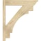 Ekena Millwork Merced Rough Sawn Traditional Outlooker, Douglas Fir, 6"W x 28"D x 32"H OUT06X28X32MRC01RDF - alternate 2